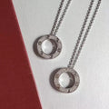 [Clover Jewelry]LOVE NECKLACE ADJUSTABLE SILVER