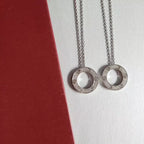 [Clover Jewelry]LOVE NECKLACE ADJUSTABLE SILVER