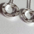 [Clover Jewelry]LOVE NECKLACE ADJUSTABLE SILVER