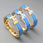 [Clover Jewelry]H BRACELET TURQUOISE 12MM
