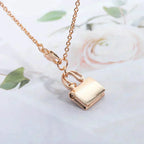 [Clover Jewelry]AMULETTE PEDANT ROSE GOLD NECKLACE