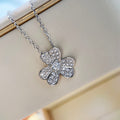 [Clover Jewelry]CLOVER DIAMOND NECKLACE SILVER