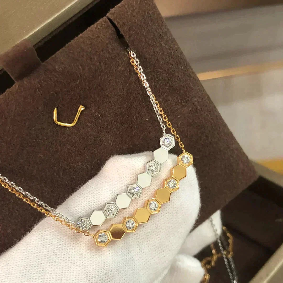 [Clover Jewelry]BEE LOVE NECKLACE DIAMOND