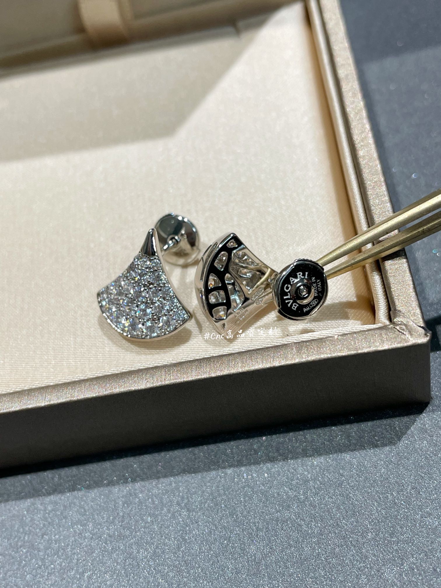[Clover Jewelry]DREAM STUD EARRINGS DIAMOND