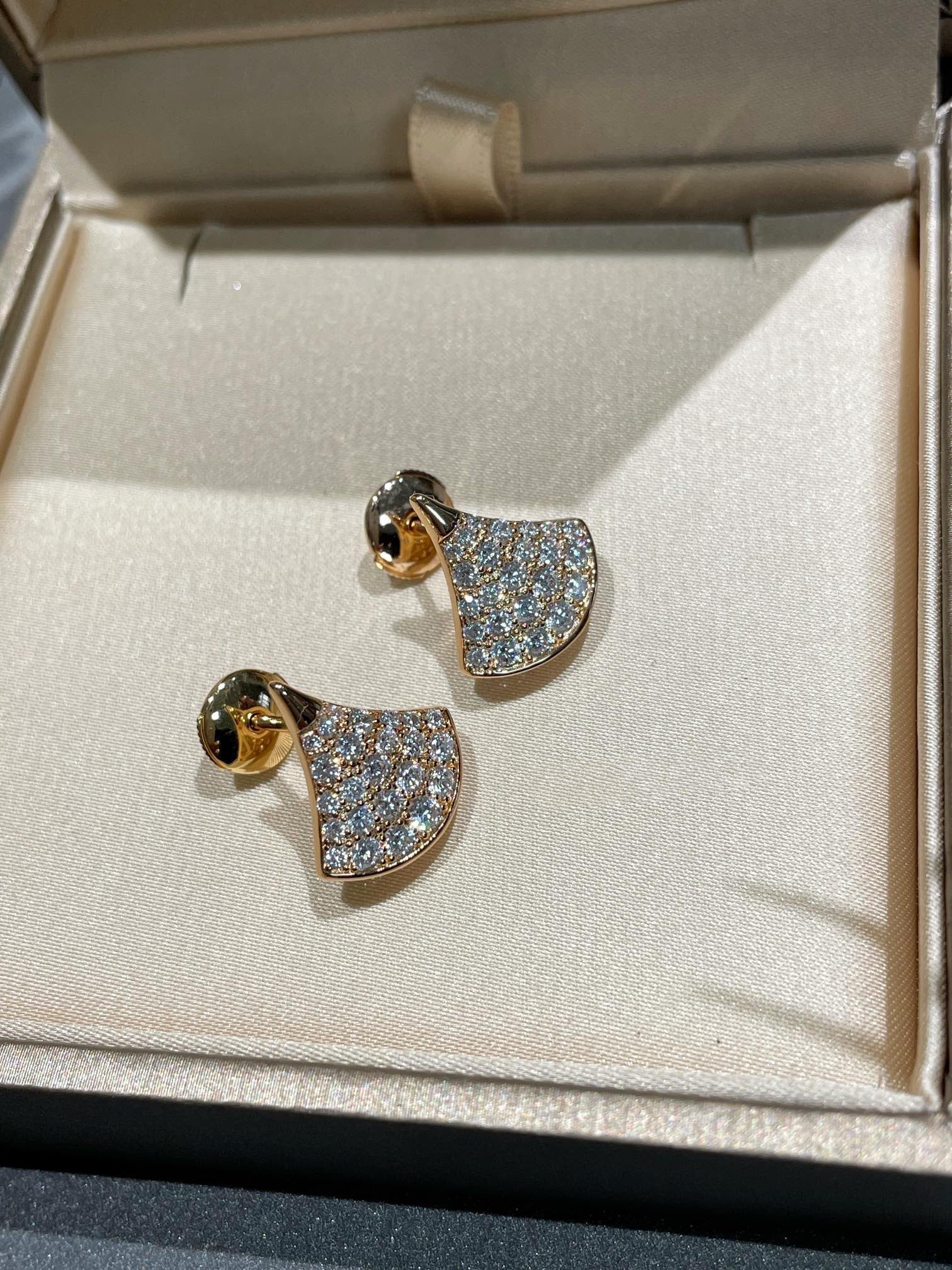 [Clover Jewelry]DREAM STUD EARRINGS DIAMOND