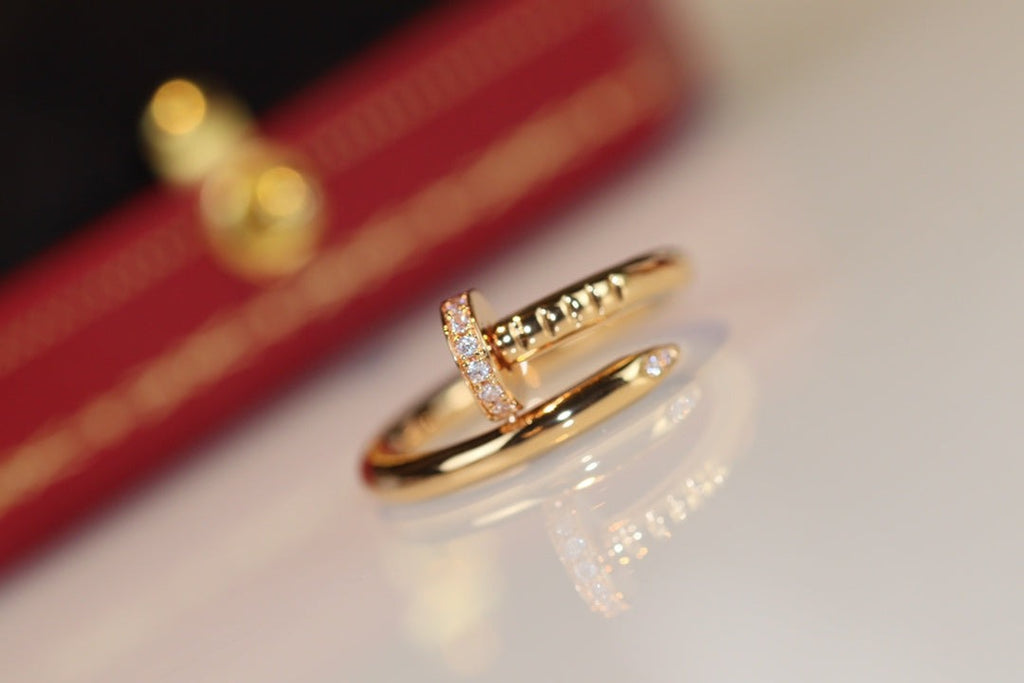 [Clover Jewelry]JUSTE RING 2.65MM GOLD DIAMOND
