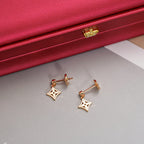 [Clover Jewelry]STAR EARRINGS GOLD