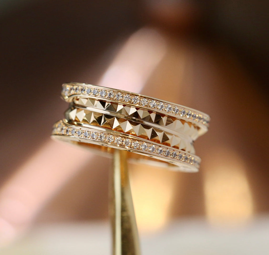 [Clover Jewelry]ZERO 1 GOLD DIAMOND RING