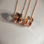 [Clover Jewelry]ZERO 1 NECKLACE PINK GOLD