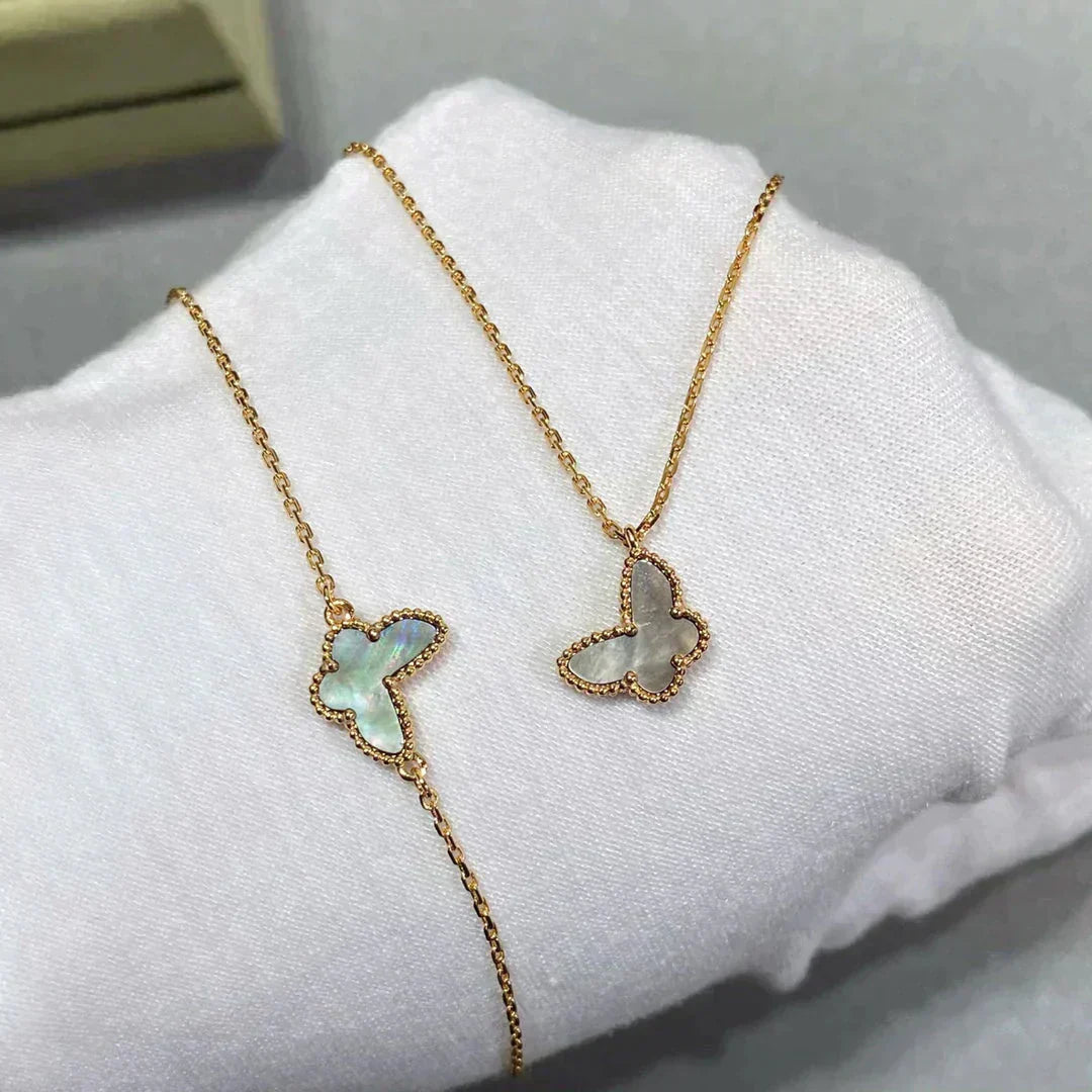 [Clover Jewelry]BUTTERFLY DARK MOP BUTTERFLY BRACELET