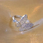 [Clover Jewelry]BUTTERFLY DIAMOND RING