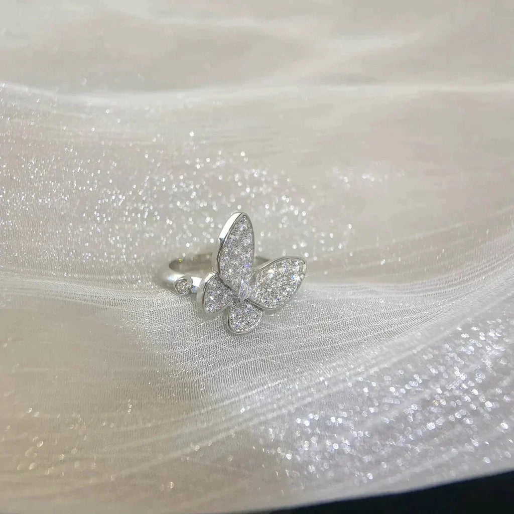 [Clover Jewelry]BUTTERFLY DIAMOND RING