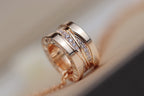 [Clover Schmuck]ZERO 1 ROSÉGOLD DIAMANT HALSKETTE
