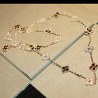 [Clover Jewelry]CLOVER 20 MOTIFS LASER DIAMOND NECKLACE