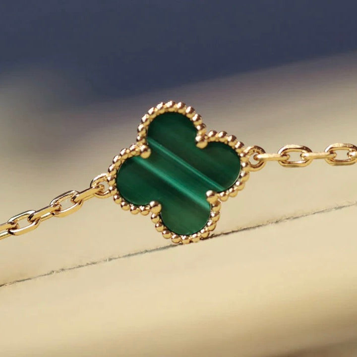 [Clover Jewelry]CLOVER 20 MOTIVE MALACHIT GOLD