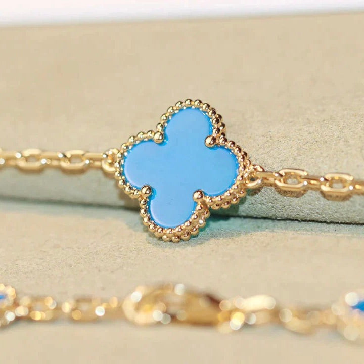 [Clover Jewelry]CLOVER 20 MOTIVE TÜRKIS GOLD