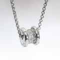 [Clover Jewelry]ZERO 1 SILBER DIAMANTEN HALSKETTE