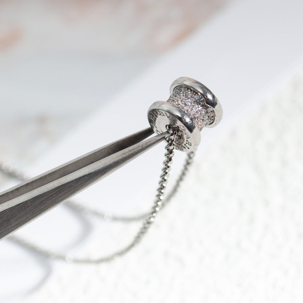 [Clover Jewelry]ZERO 1 SILBER DIAMANTEN HALSKETTE