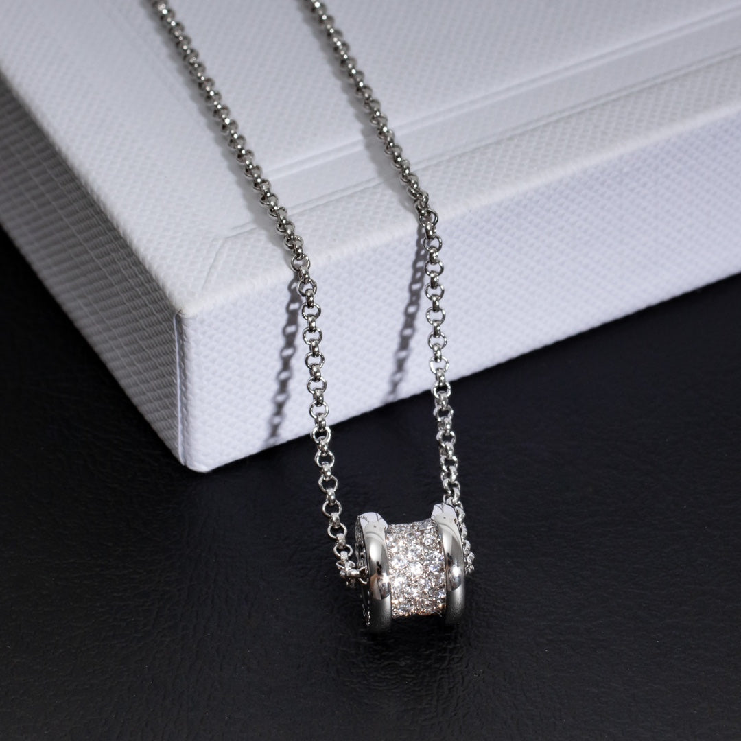 [Clover Jewelry]ZERO 1 SILBER DIAMANTEN HALSKETTE