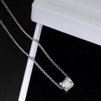[Clover Jewelry]ZERO 1 SILBER DIAMANTEN HALSKETTE