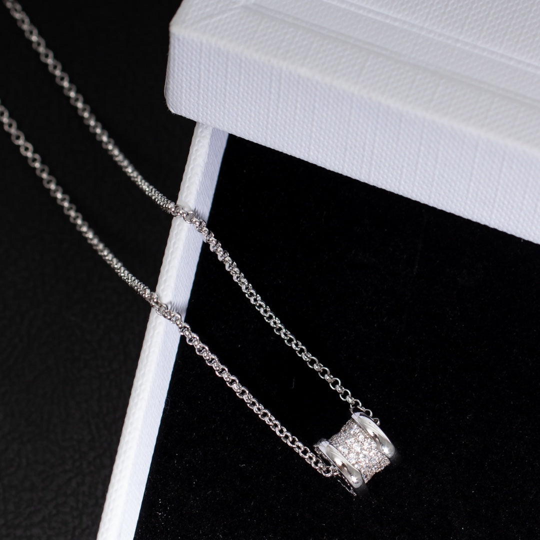 [Clover Jewelry]ZERO 1 SILBER DIAMANTEN HALSKETTE