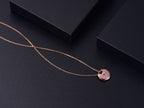 [Clover Jewelry]AMULETTE ROSE GOLD PINK MOP NECKLACE