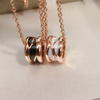 [Clover Jewelry]ZERO 1 FOUR BAND PINK GOLD CERAMIC