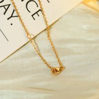 [Clover Jewelry]VOLT SILVER DIAMOND PEDANT NECKLACE