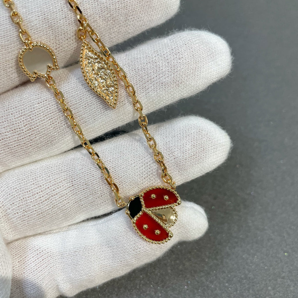 [Clover Jewelry]LUCKY SPRING 15 MOTIFS GOLD NECKLACE
