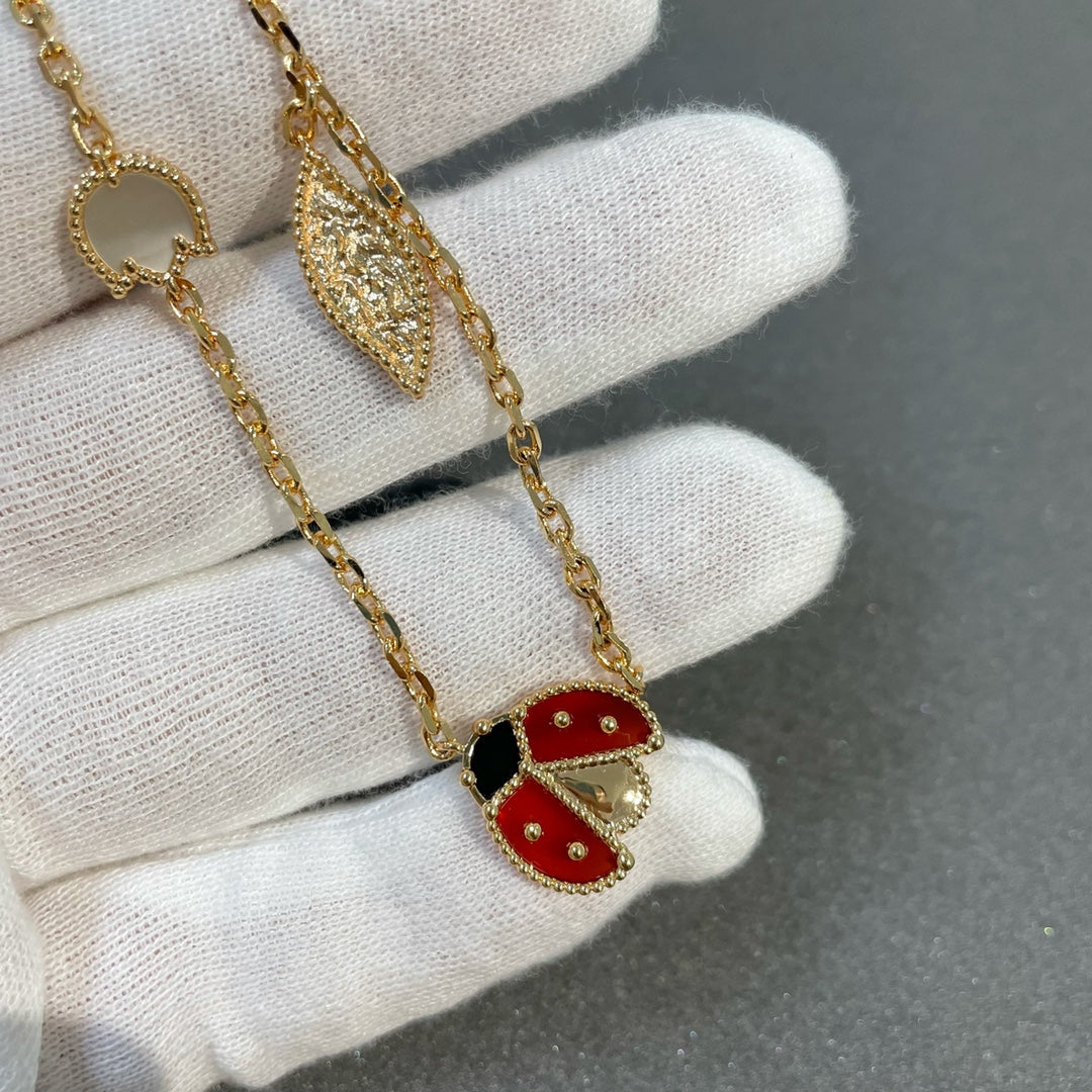 [Clover Jewelry]LUCKY SPRING 15 MOTIFS GOLD NECKLACE