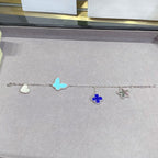[Clover Jewelry]LUCKY SPRING SILVER BRACELET 4 MOTIF