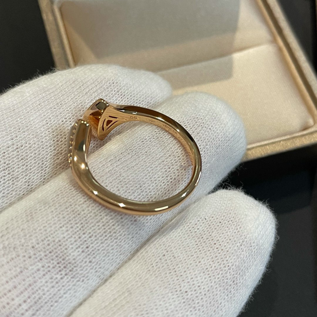[Clover Jewelry]DREAM MOP DIAMOND OPEN RING