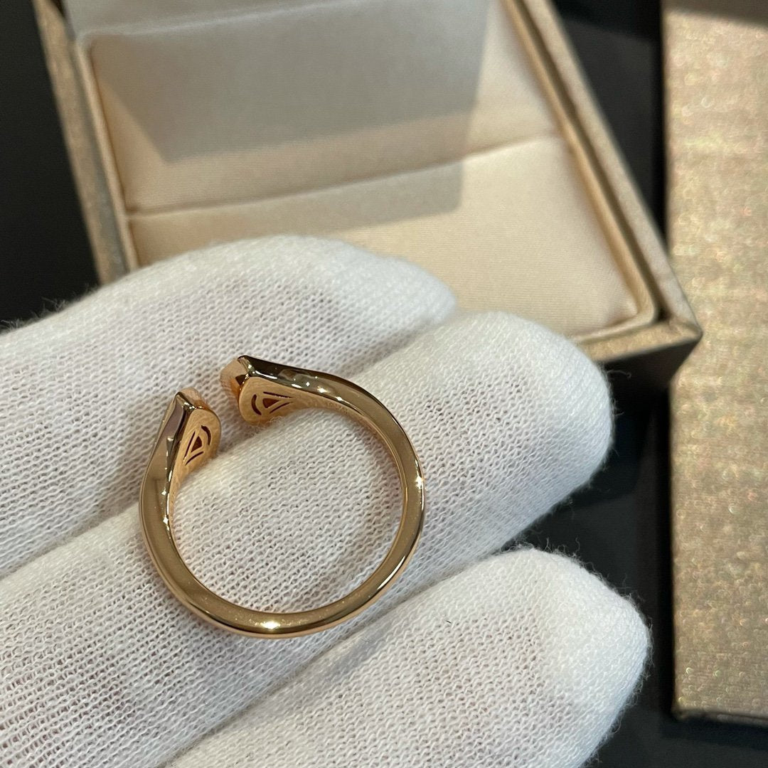[Clover Jewelry]DREAM MOP DIAMOND OPEN RING