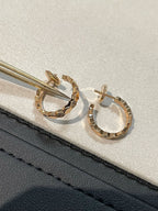 [Clover Jewelry]Hollow Design Four-Leaf Clover Flower Shape Ring