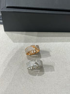 [Clover Jewelry]LIENS EVIDENCE  DIAMOND PAVED RING