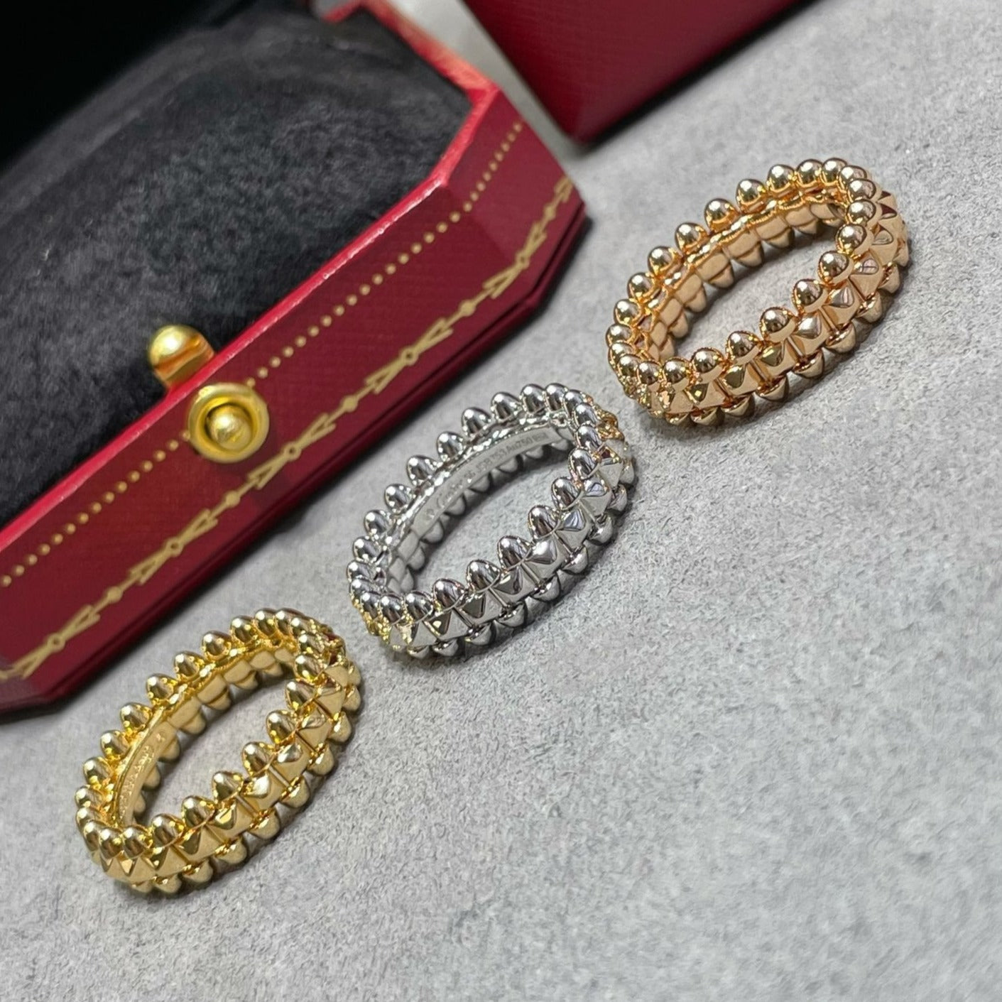 [Clover Jewelry]CLASH 5.5MM RING