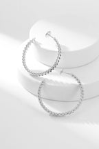 [Clover Jewelry]CLASH HOOP EARRINGS