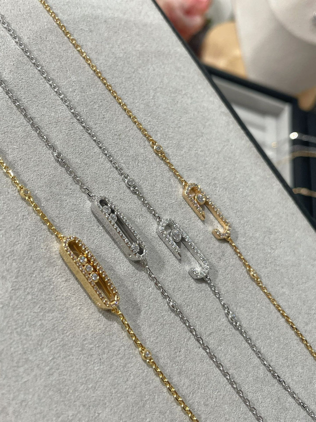 [Clover Jewelry]BABY MOVE DIAMOND BRACELET