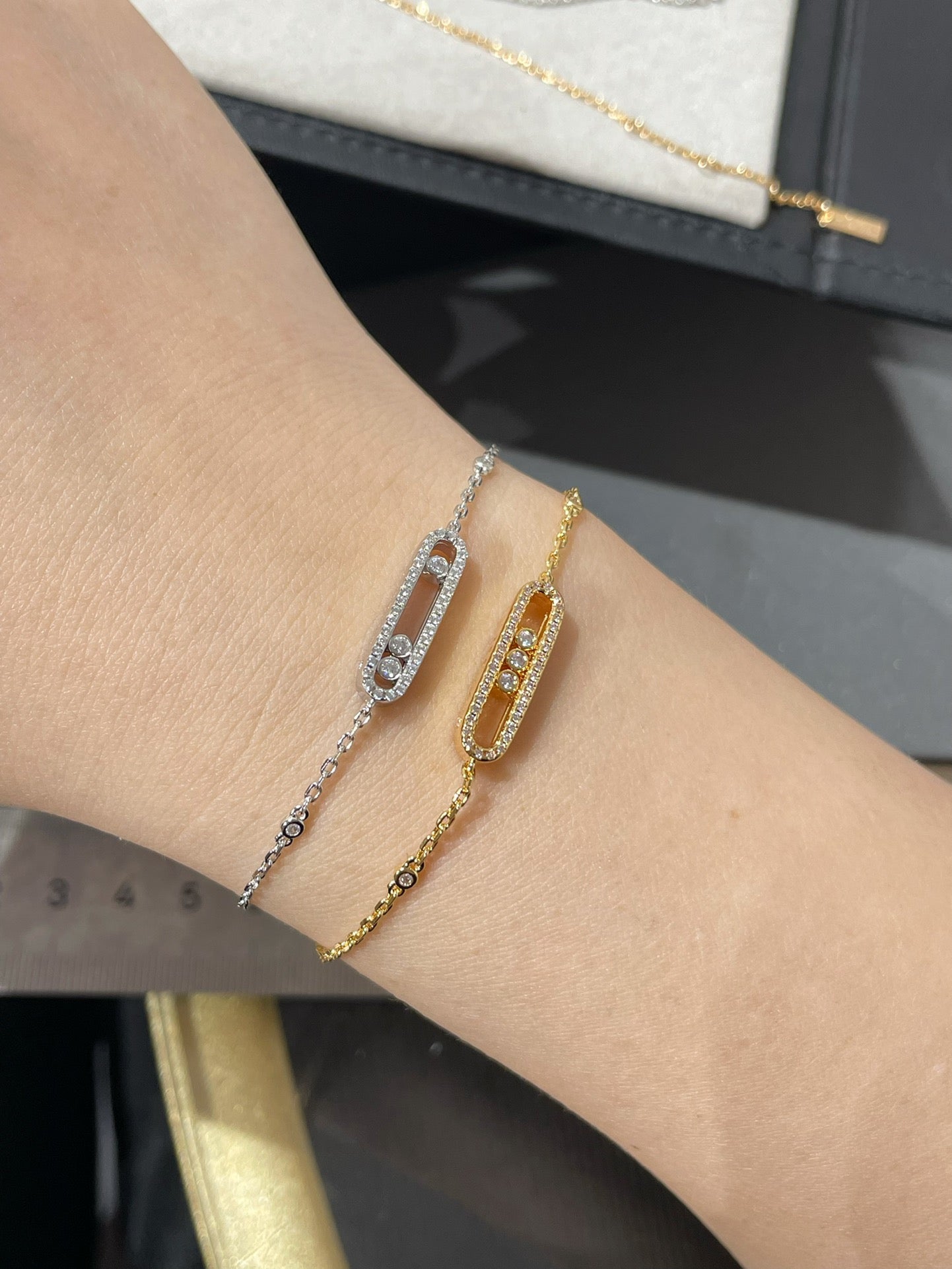 [Clover Jewelry]BABY MOVE DIAMOND BRACELET