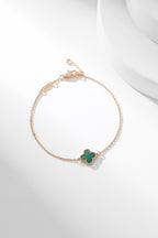 [Clover Schmuck]KLEEBAND-ARMBAND MALACHIT 1 MOTIV