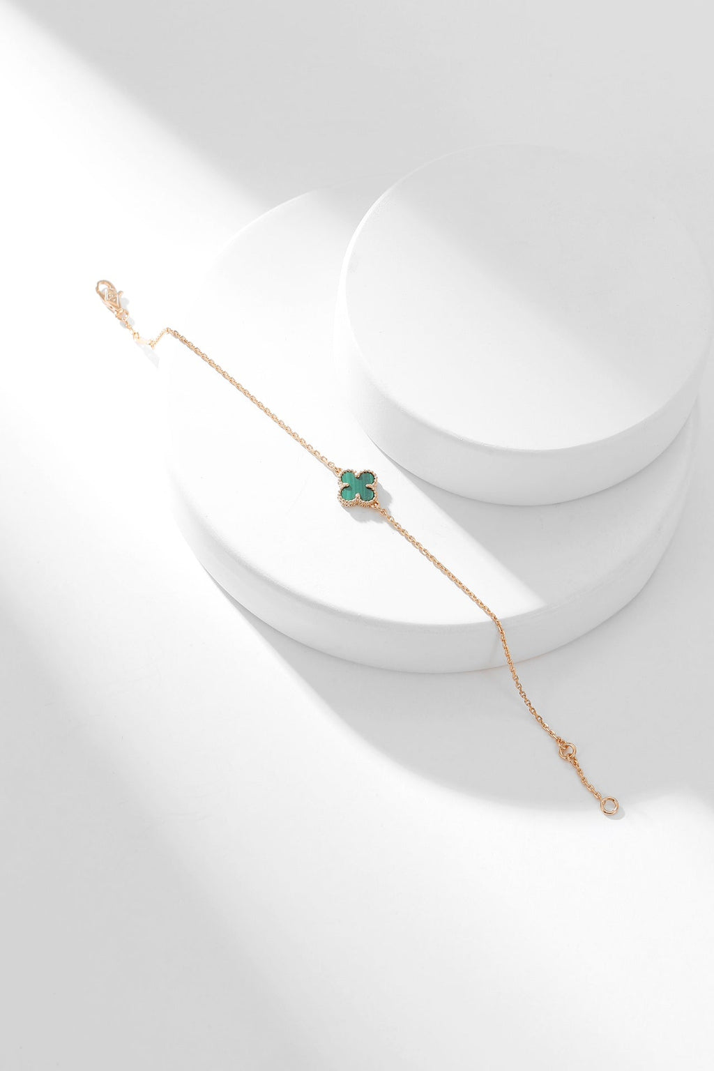 [Clover Schmuck]KLEEBAND-ARMBAND MALACHIT 1 MOTIV
