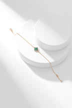 [Clover Schmuck]KLEEBAND-ARMBAND MALACHIT 1 MOTIV