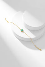 [Clover Schmuck]KLEEBAND-ARMBAND MALACHIT 1 MOTIV