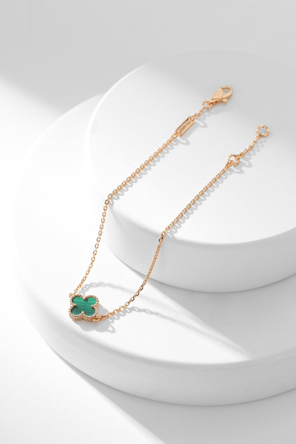 [Clover Schmuck]KLEEBAND-ARMBAND MALACHIT 1 MOTIV
