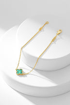 [Clover Schmuck]KLEEBAND-ARMBAND MALACHIT 1 MOTIV