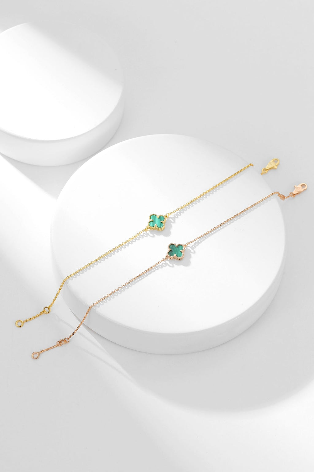 [Clover Schmuck]KLEEBAND-ARMBAND MALACHIT 1 MOTIV