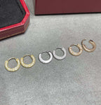 [Clover Jewelry]LOVE DIAMOND EARRINGS