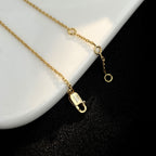 [Clover Jewelry]FORCE 10 FULL DIAMOND BUCKLE CHAIN LINK MINI MODEL