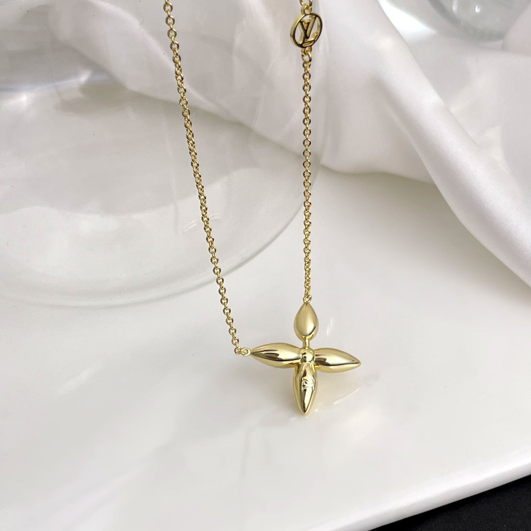 [Clover Jewelry]LOUISETTE GOLD NECKLACE