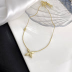 [Clover Jewelry]LOUISETTE GOLD NECKLACE